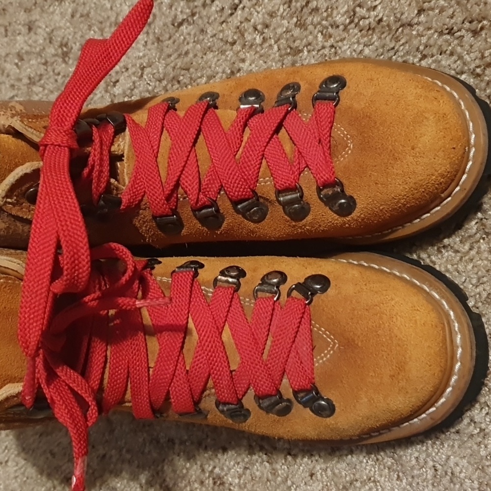 Vtg Sears The Shoe Place Hiking Boots sz 6.5 - Picture 6 of 8